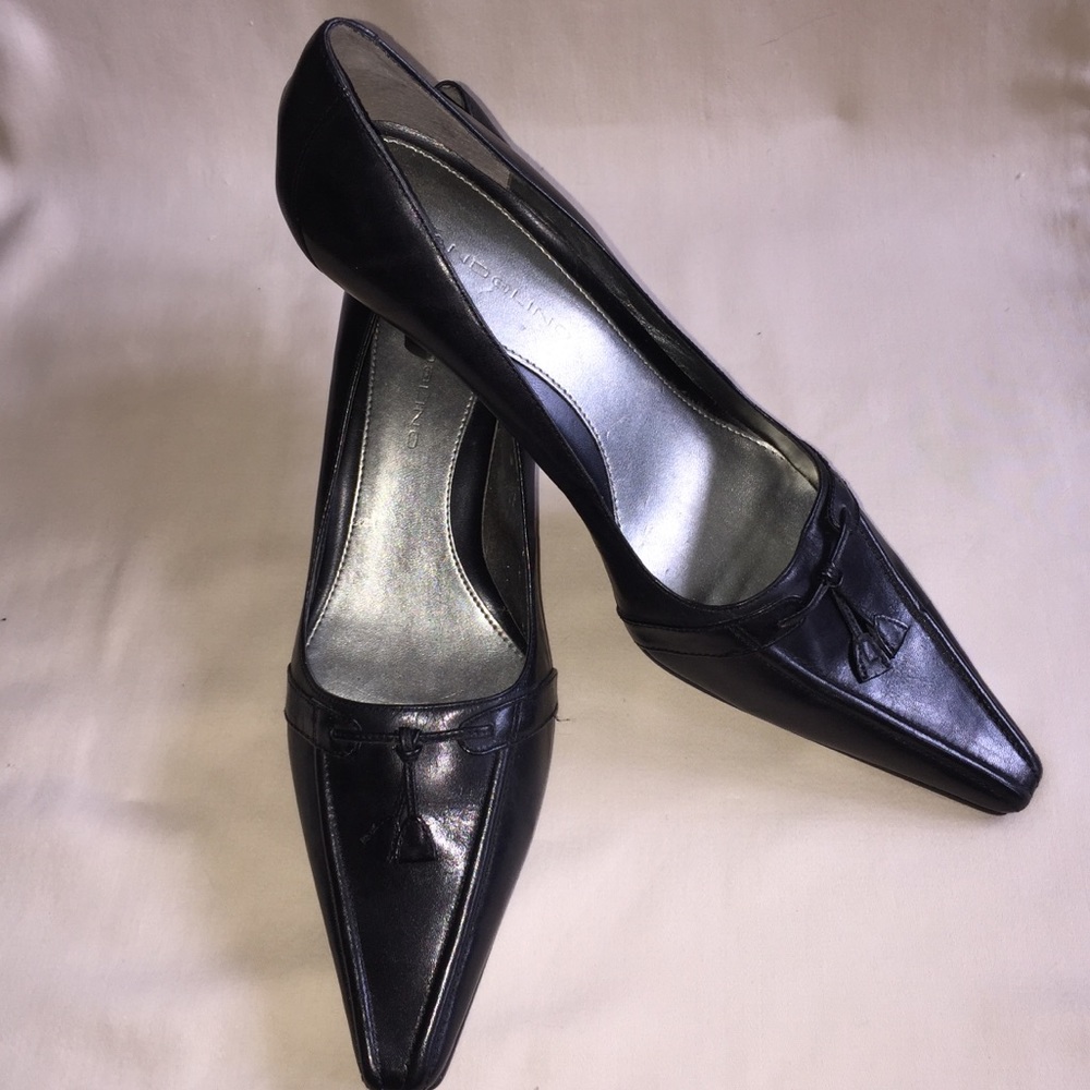 Tasseled heels.